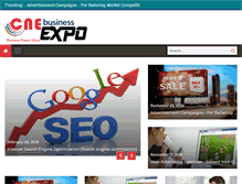 Tablet Screenshot of cneb-expo.com